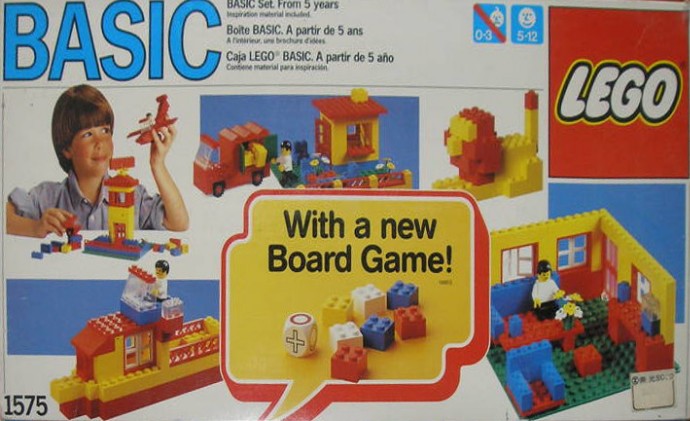 LEGO 1575-2 Basic Set 5+ with Board Game