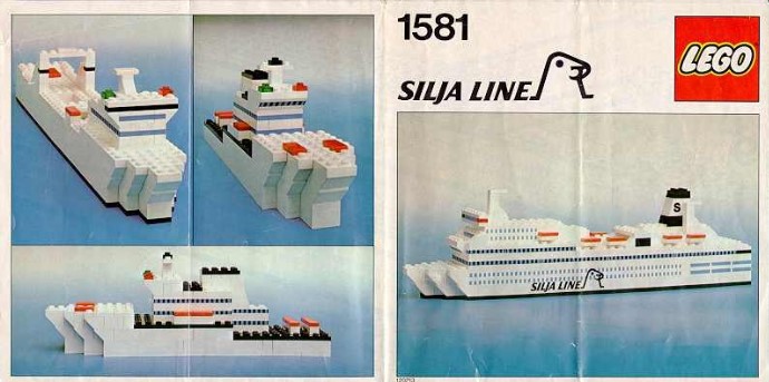 LEGO 1581 Silja Line Ferry