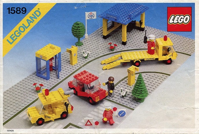 LEGO 1589-2 Breakdown Assistance, Touring Club Schweiz Edition