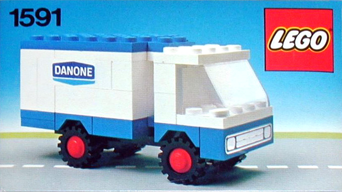 LEGO 1591 Danone Delivery Truck