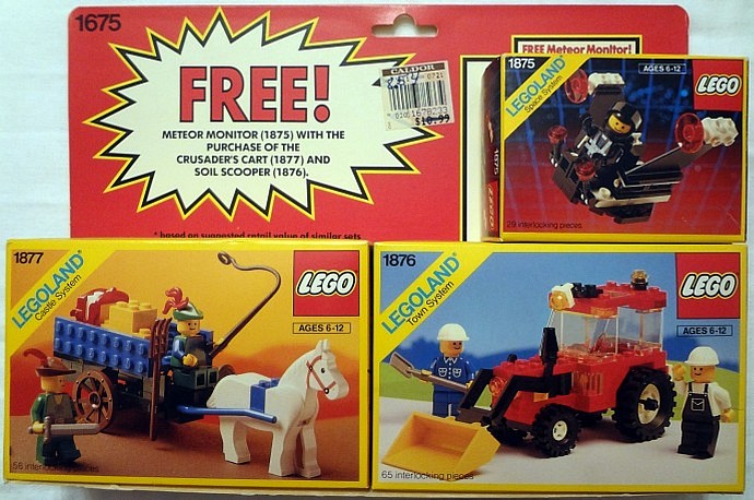 LEGO 1675 Three Set Bonus Pack