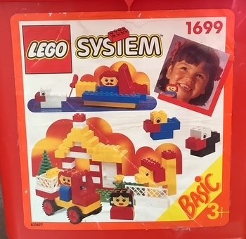 LEGO 1699 Small Bucket, 3+
