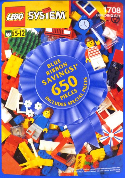 LEGO 1708 Blue Ribbon Savings!