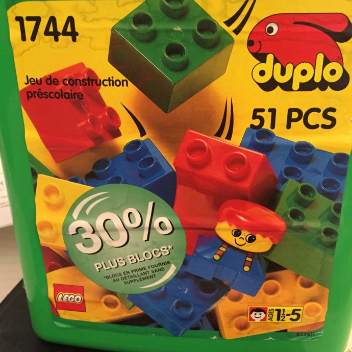 LEGO 1744 Medium Bucket