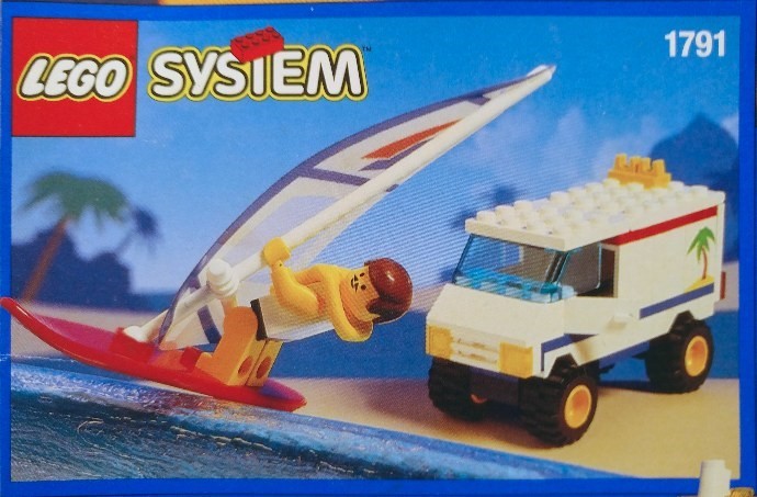 LEGO 1791 Windsurfer & Van