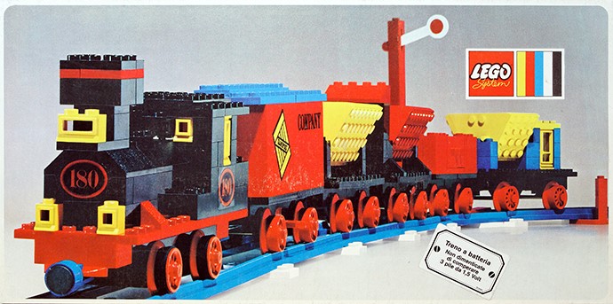 4.5V Train with 5 Wagons