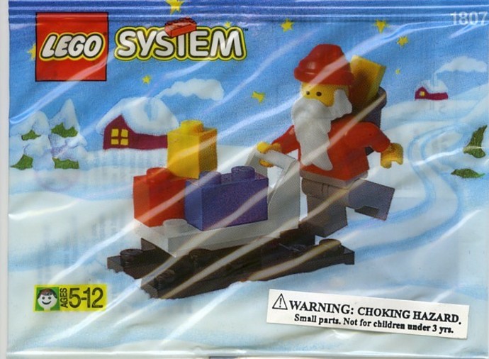LEGO 1807 Santa Claus and Sleigh