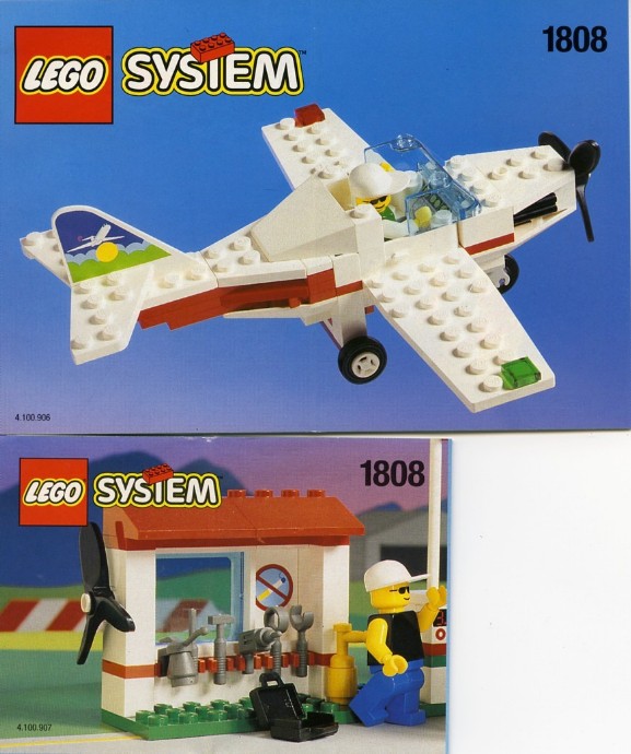 LEGO 1808 Light Aircraft and Ground Support