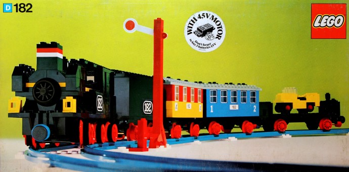 LEGO 182 Train Set with Motor