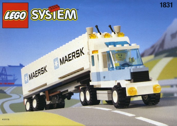 LEGO 1831 Maersk Line Container Lorry