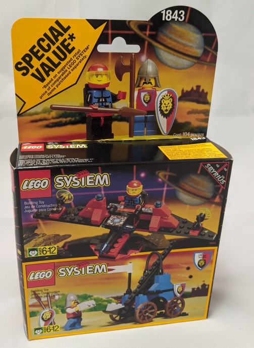 LEGO 1843 Space/Castle value pack