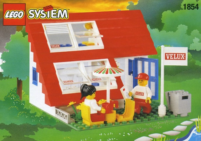 lego classic pink house