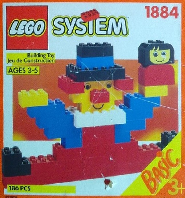 LEGO 1884 Handy Bucket of Bricks, 3+