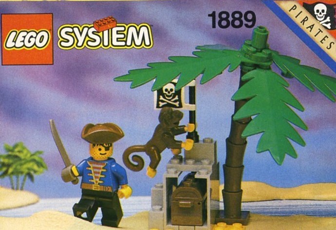 LEGO 1889 Pirates Treasure Hold