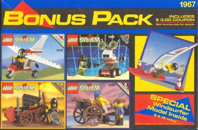 LEGO 1967 Five Set Bonus Pack