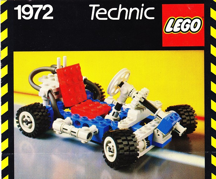 Morgenøvelser Seletøj Rummelig LEGO 1972: Go-Kart | Brickset: LEGO set guide and database