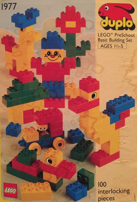 LEGO 1977-2 Pre-School Building Set (XL)