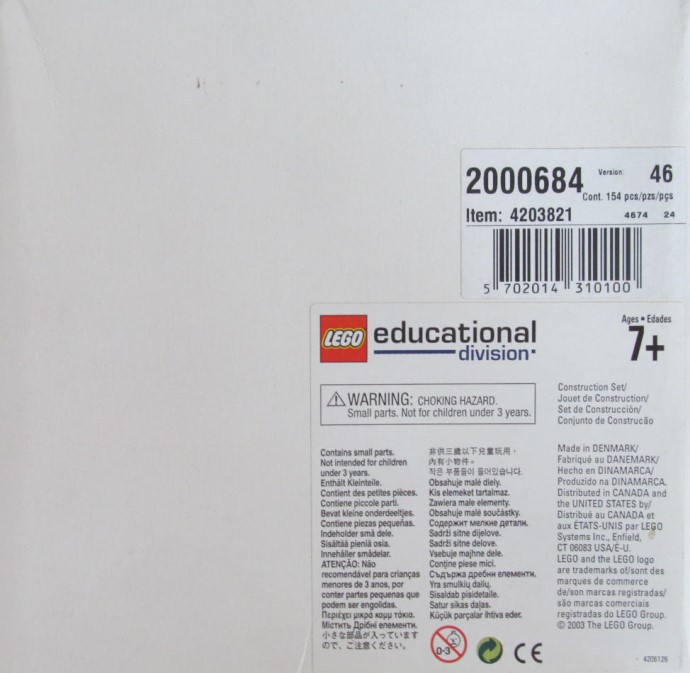 LEGO 2000684 Wheels, tyres and axles