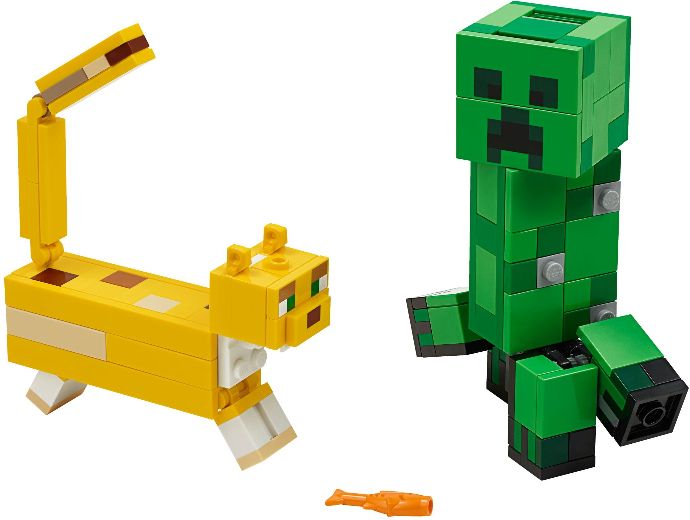 LEGO 21156 BigFig Creeper and Ocelot