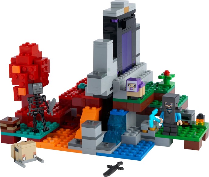 LEGO 21172: The Ruined Portal | Brickset: LEGO set guide and database