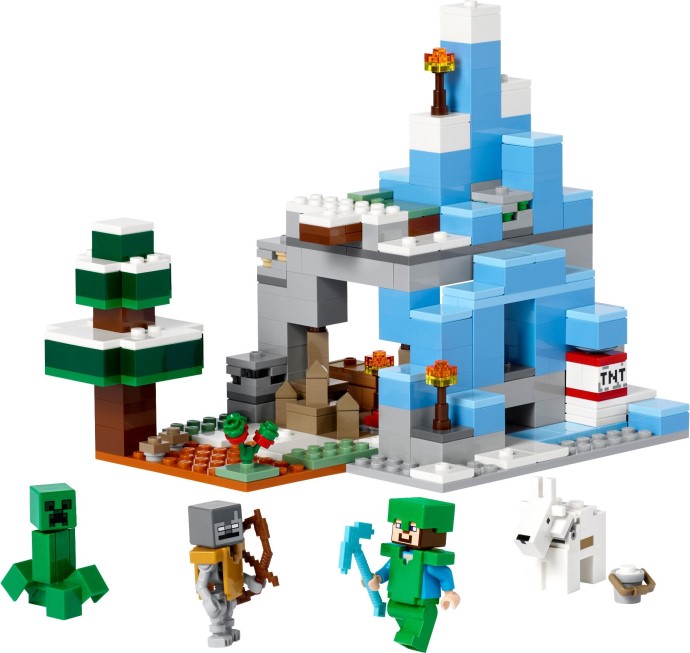 LEGO 21243 The Frozen Peaks | Brickset
