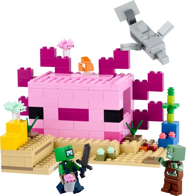 Lego 21247 The Axolotl House Brickset