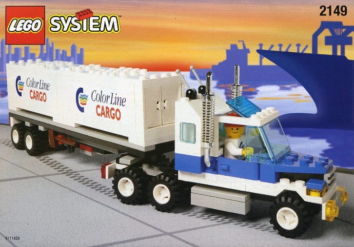 LEGO 2149 Color Line Container Lorry
