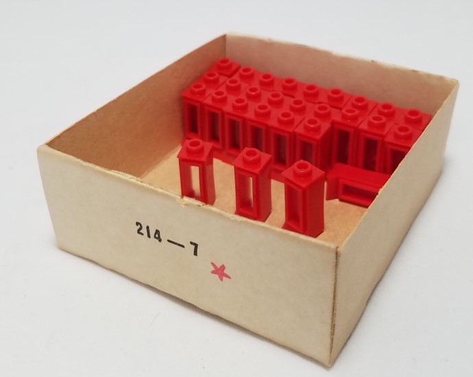 LEGO 214_7 1 x 1 x 2 Window Frame