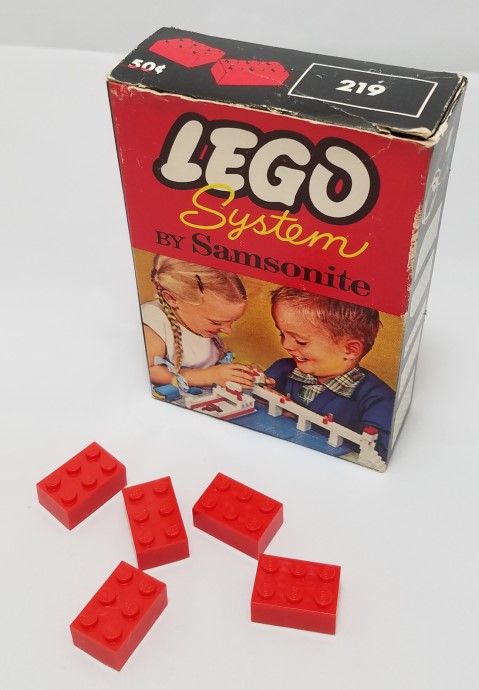 LEGO 219-2 2 X 3 Bricks