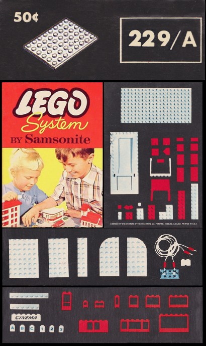 LEGO 229_A 6 x 8 Plates