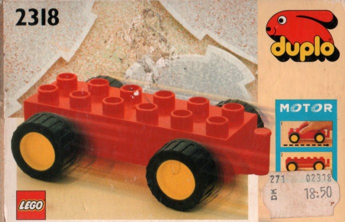 LEGO 2318 Pull Back Motor