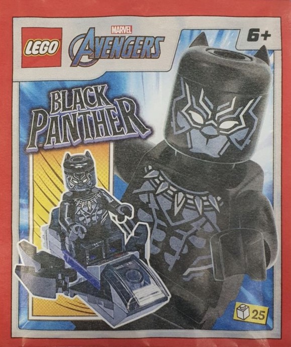 LEGO 242316 Black Panther with Jet