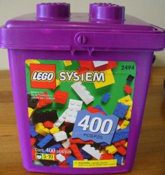 LEGO 2494 Purple Bucket Set