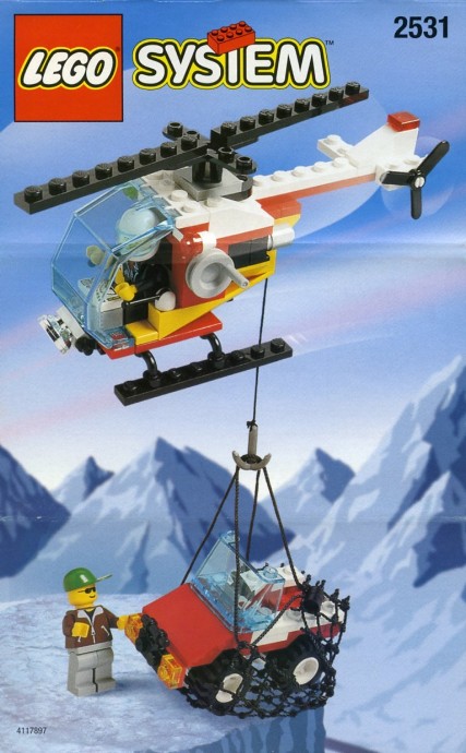 LEGO 2531 Rescue Chopper