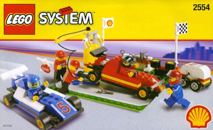 LEGO 2554 Formula 1 Pit Stop