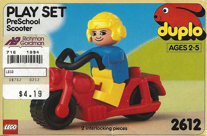 LEGO 2612 Motorbike & Rider