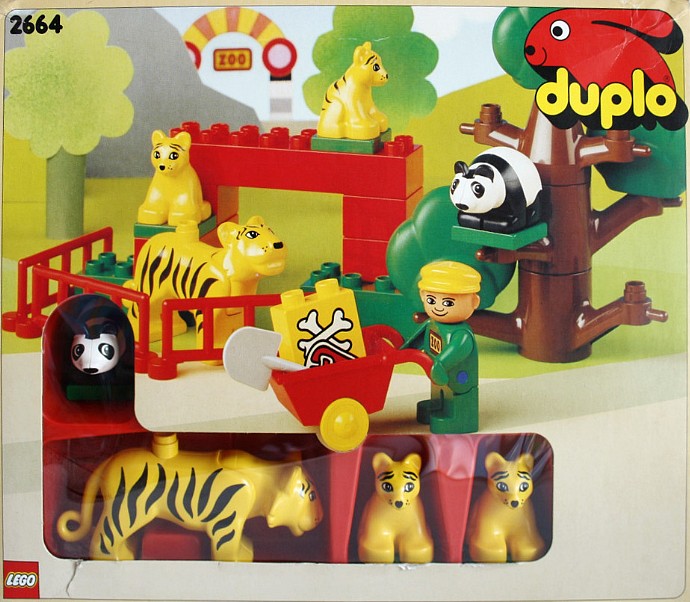 LEGO 2664 Tiger and Panda Family