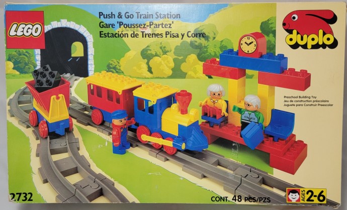 LEGO 2732 Push-Along Play Train Set