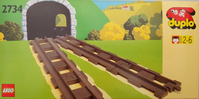 LEGO 2734 Straight Track (Straight Rails)