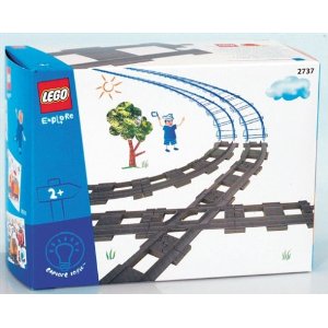 LEGO 2737 Diamond Crossing and Track Pack