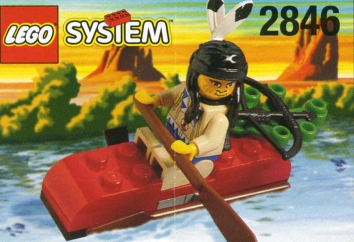 LEGO 2846 Indian Kayak