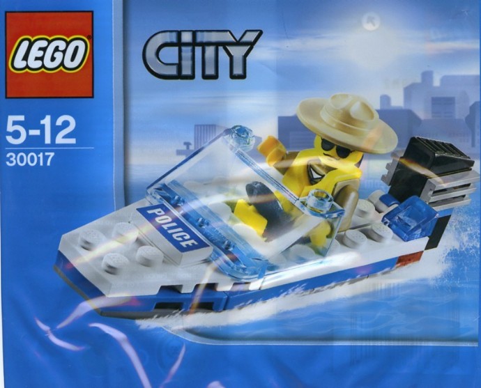 lego city police boat instructions
