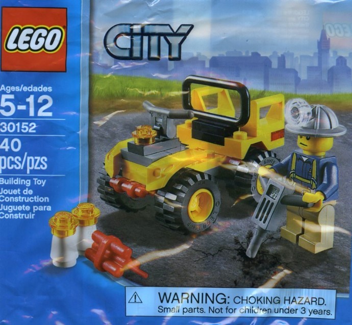 LEGO 30152 Mining Quad | Brickset