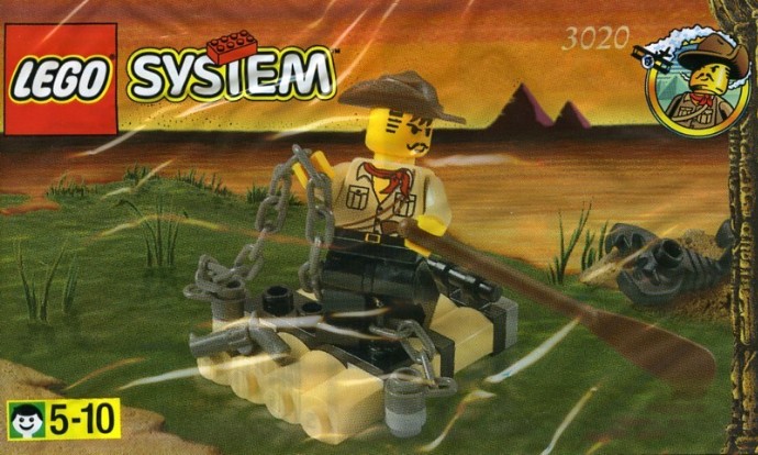 LEGO 3020 Jones' Raft