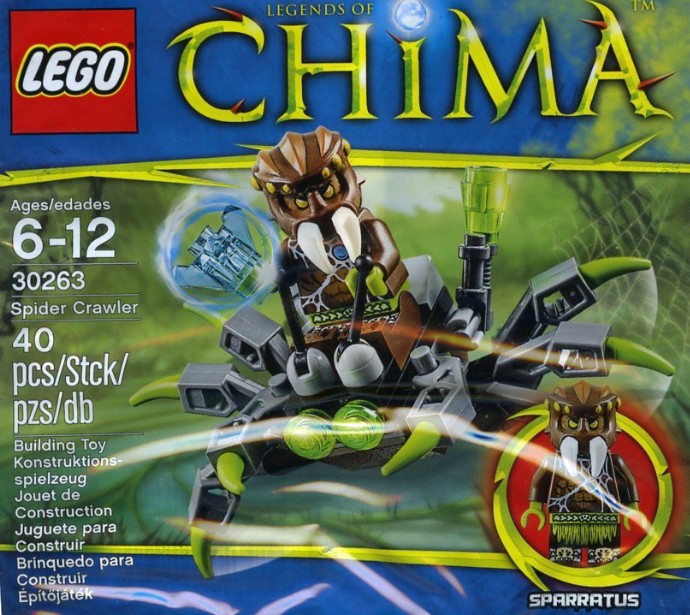 Lego 30263-Legends of Chima-Sparratus Spider Crawler polybag/PROMO 