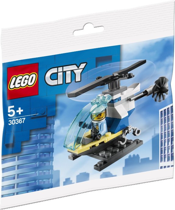 Lego City 30367 Police Helicopter Polybag 39 pieces new 2020 