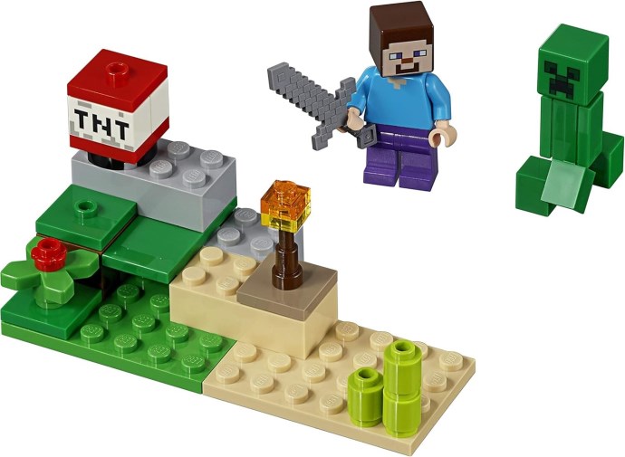 Lego Minecraft Steve and Creeper Set 30393 Polybag BNIP 