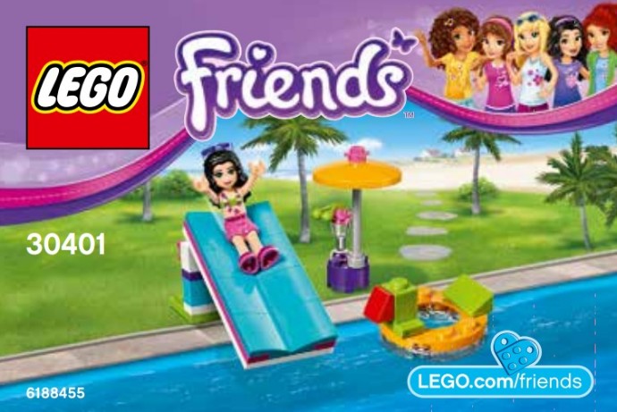 LEGO 30401 Pool Foam Slide | Brickset