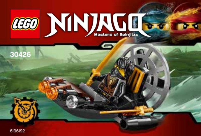 NEUF LEGO NINJAGO 30426 Cole furtif Swamp Hydroglisseur 