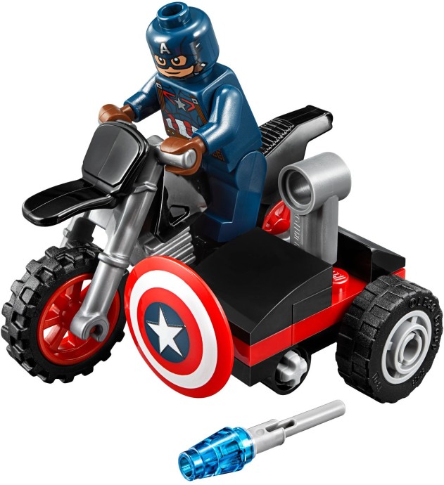 for sale online 30447 LEGO 30447 Marvel Captain America's Motorcycle Set